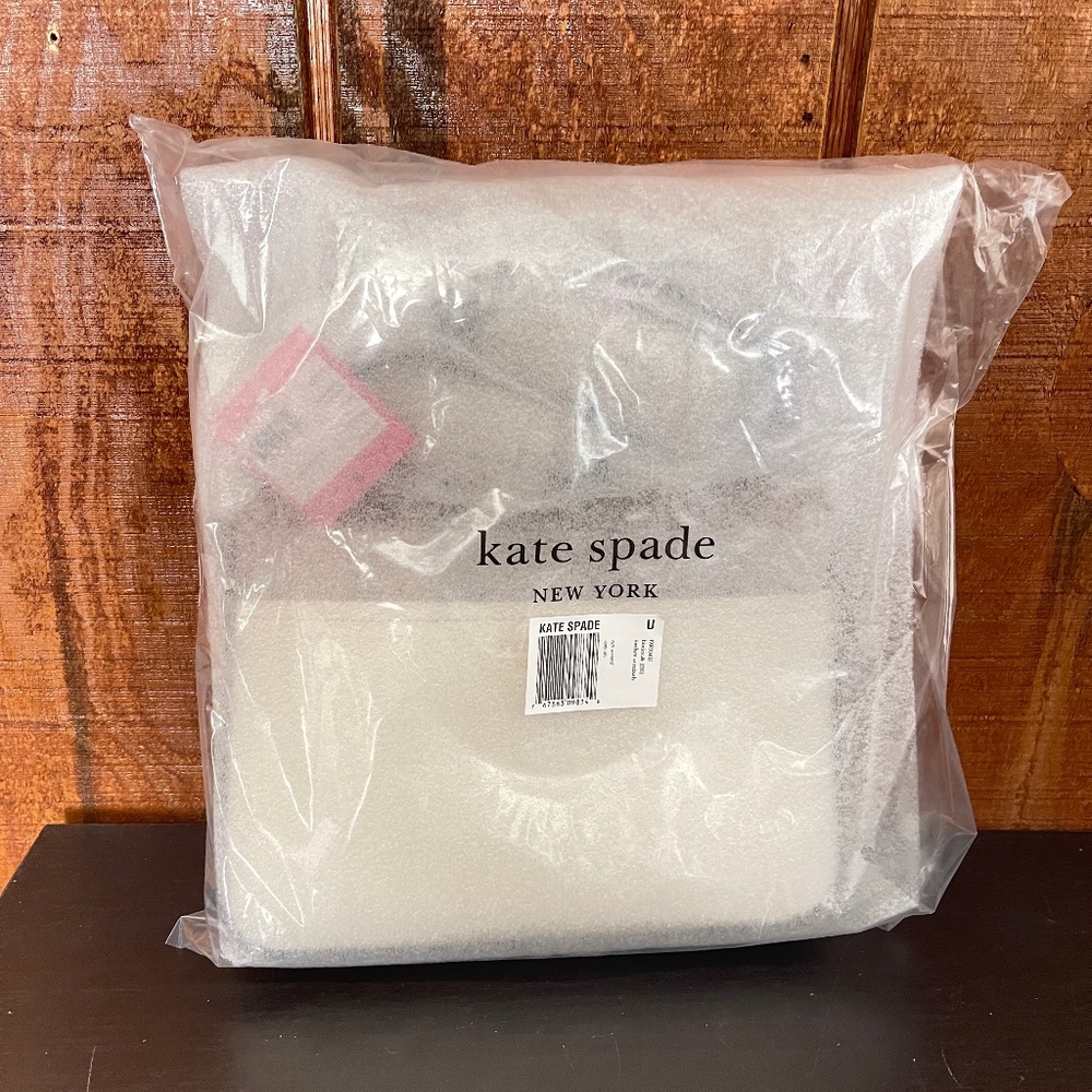 kate spade run around medium crossbody - black multi - Picture 6 of 7